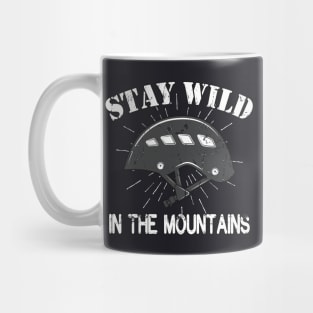 Mountaineering Rock Climbing vintage Slogan Mug